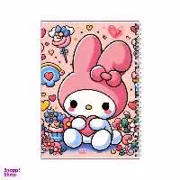 دفتر مشق 100 برگ بامبیلیپ طرح ملودی کد 4461146