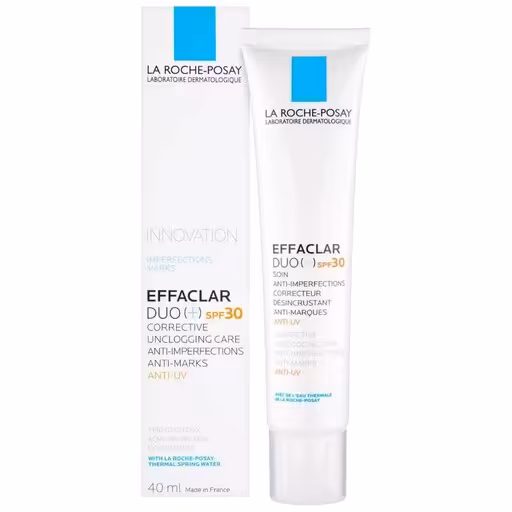 ضدآفتاب بی رنگ فلویید ضد لک لاروش پوزای مدل EFFACLAR DUO PLUS SPF30 حجم 40 میلی لیتر