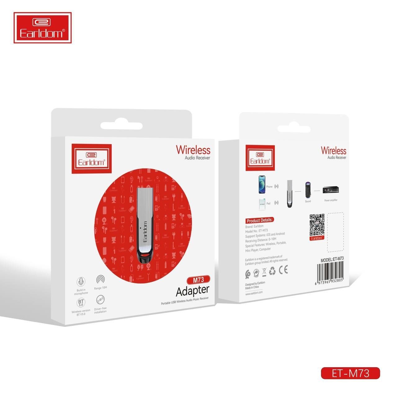 دانگل بلوتوثی ماشین اورجینال earldom مدل m73