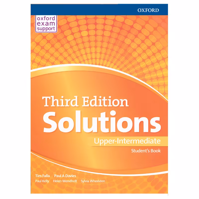 کتاب Solutions Upper-Intermediate اثر Tim Falla Paul A. Davies انتشارات هدف نوین