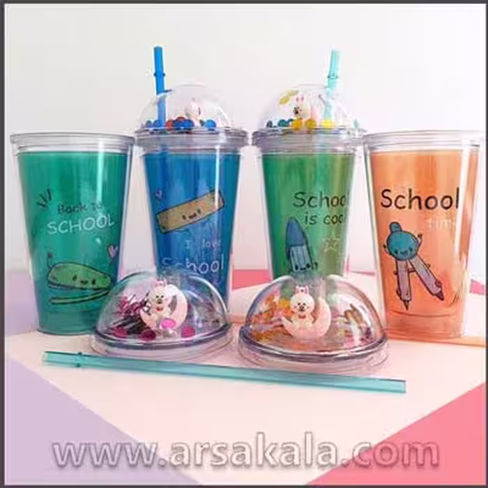 ماگ اسموتی چراغ دار مدل School