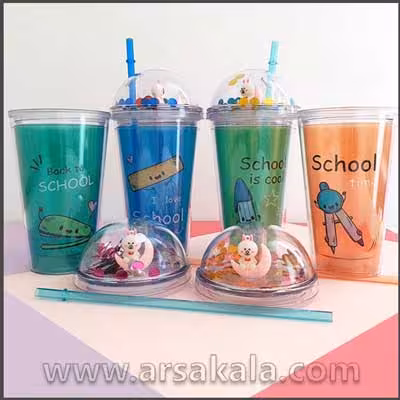 ماگ اسموتی چراغ دار مدل School