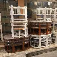 میز ناهار خوری کمجا 6 نفره 