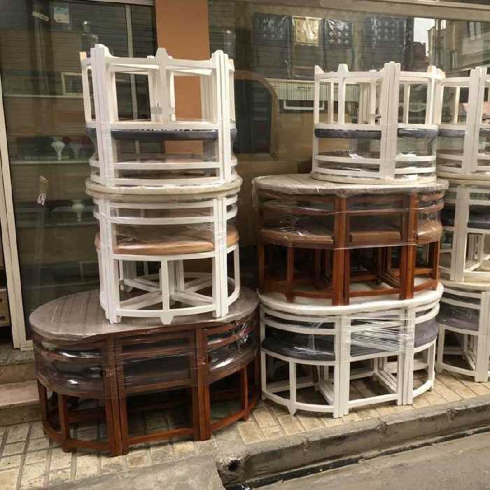 میز ناهار خوری کمجا 6 نفره 