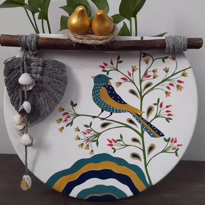 دیوارکوب سفالی چشم نظر