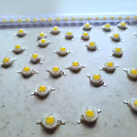 چیپ ال ای دی پاور  یک وات آفتابی  led power 1w 