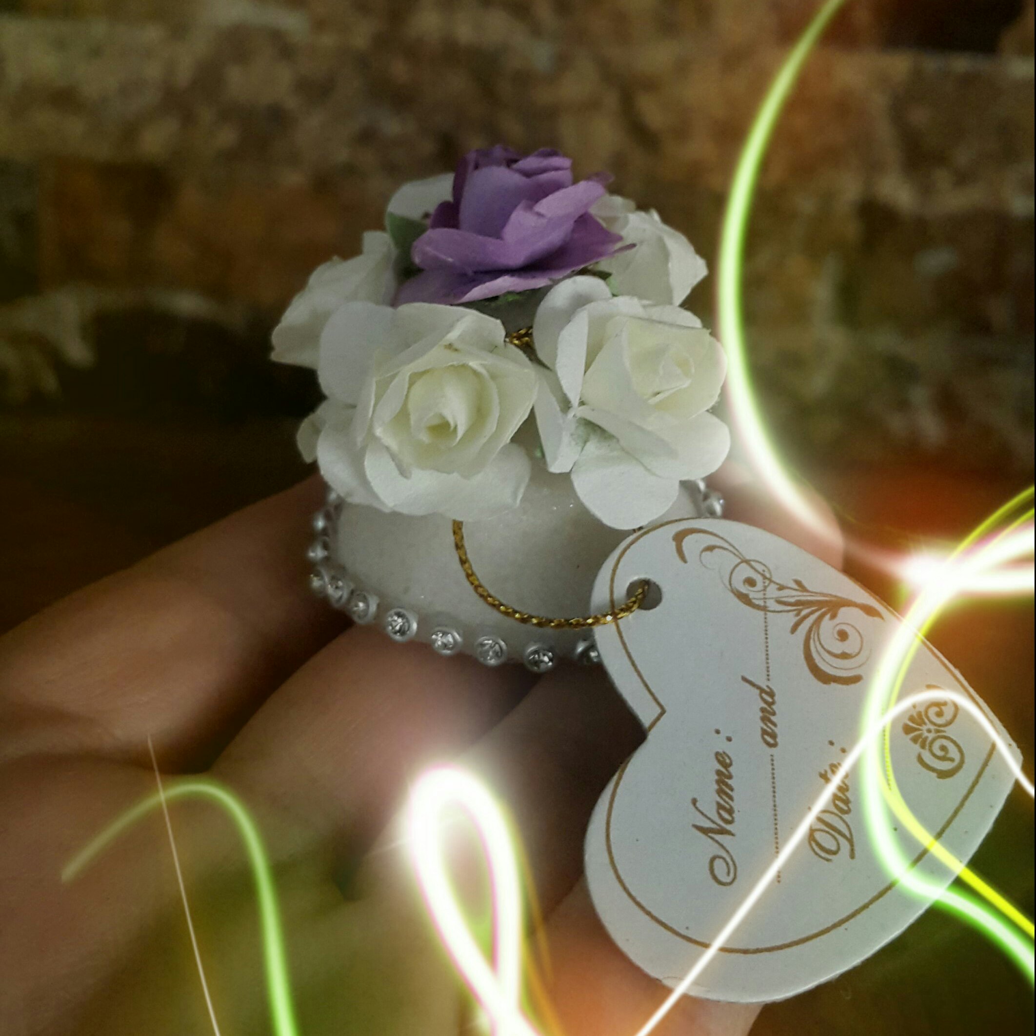 یادبود عقد وعروسی مدل کله قند و گل