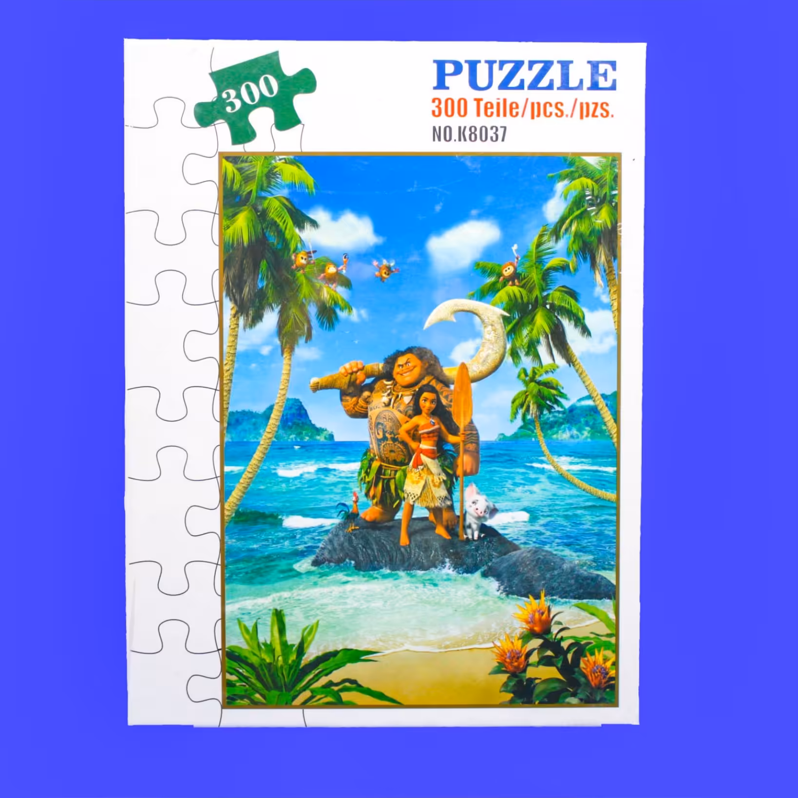 پازل ساختنی 300 قطعه کینگ طرح موآنا