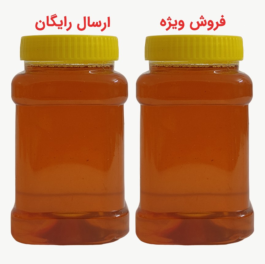 عسل طبیعی سبلان (ساکارز زیر 3 درصد) 2 کیلویی مستقیم از زنبوردار