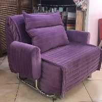 مبل تختخوابشو ((دسته متکایی تکنفره ))