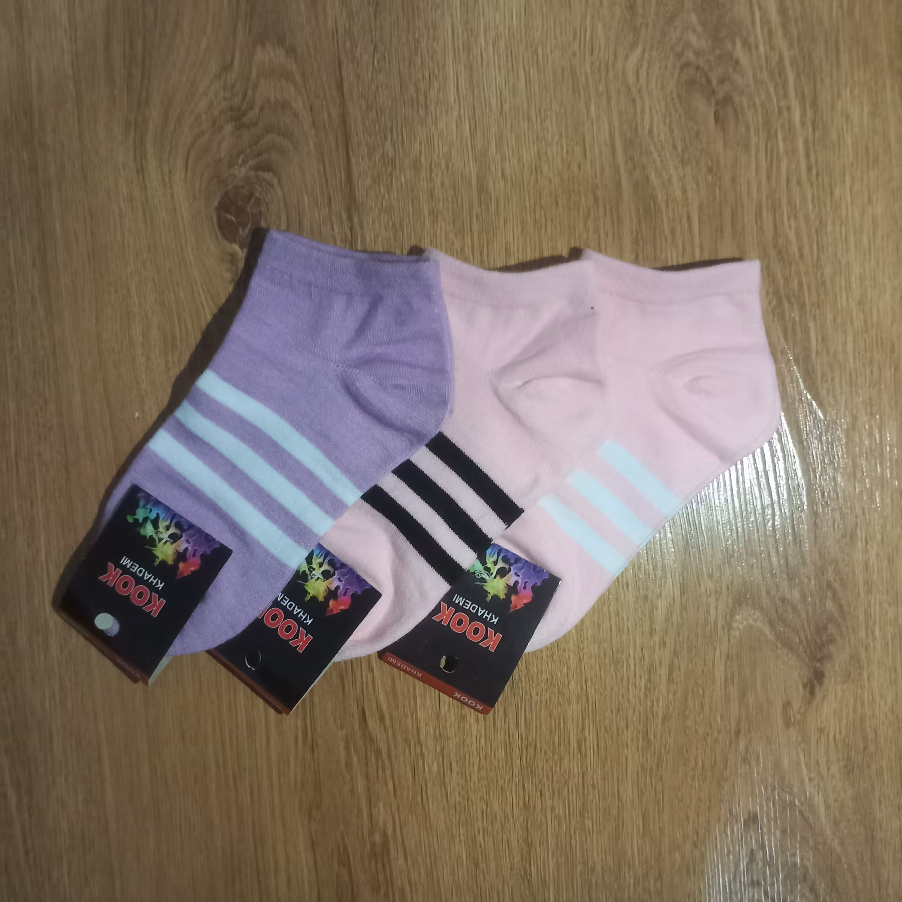 بسته جوراب مچی صورتی یاسی ارسال رایگان