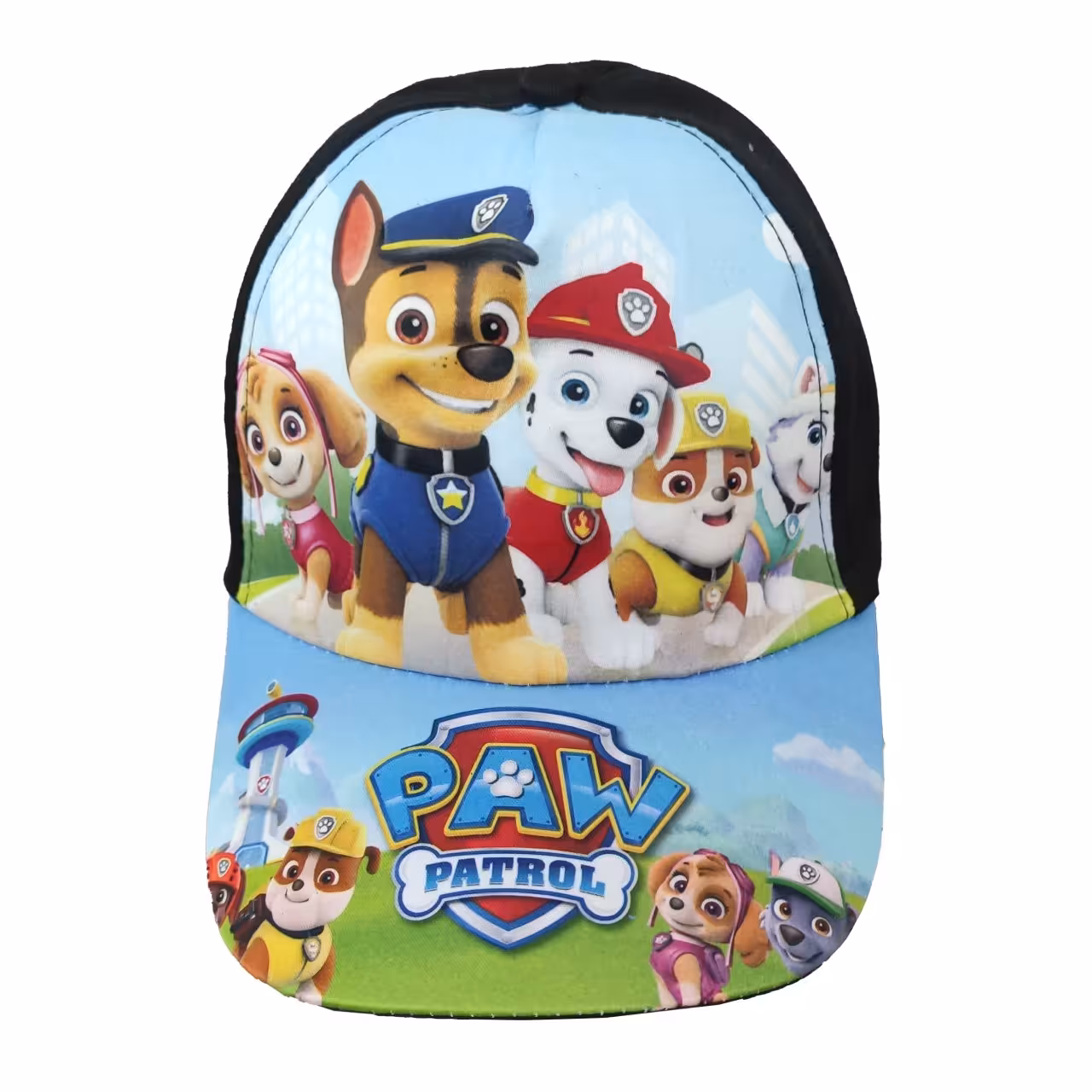 کلاه کپ پسرانه طرح سگهای نگهبان رنگ مشکی