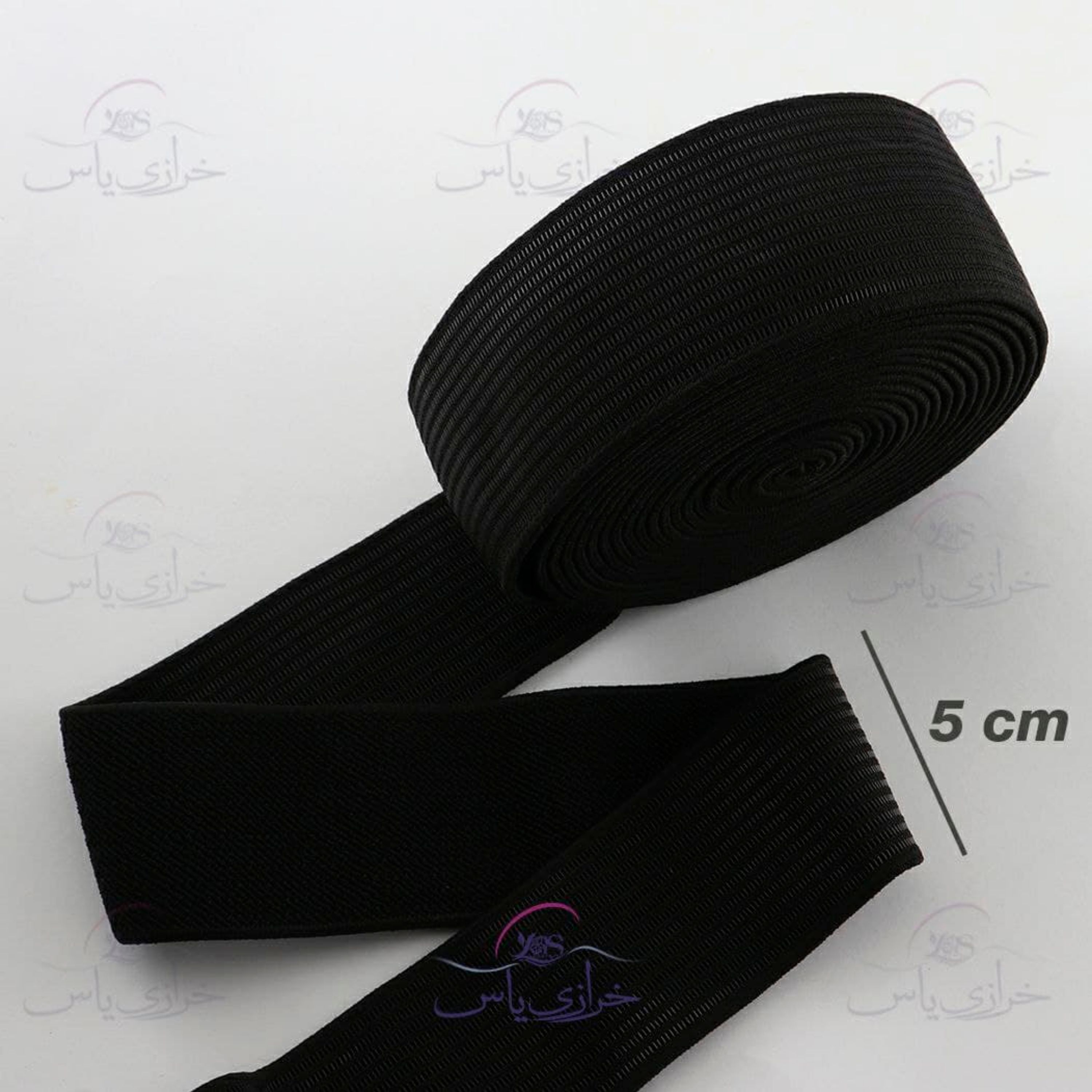 کش زنبوری زری دار 5 سانت مشکی