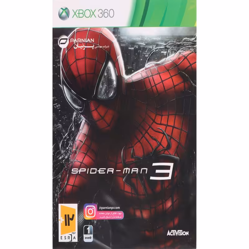 بازی ایکس باکس Spider Man 3 XBOX 360