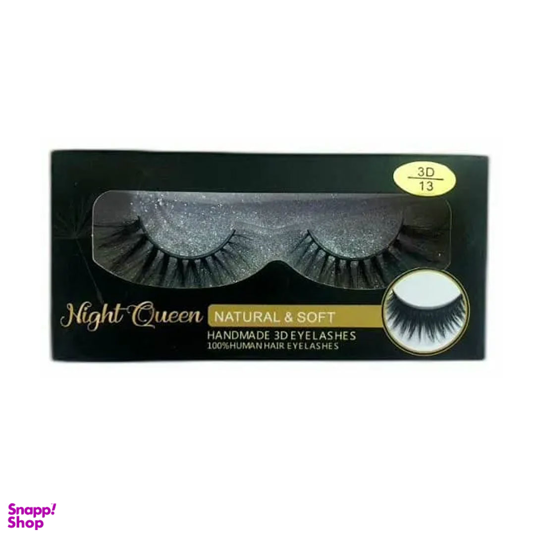 مژه مصنوعی مدل Night Queen 3D شماره 13