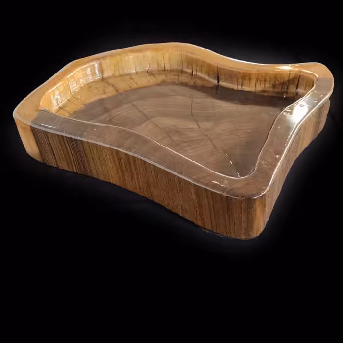 ظرف چوبی روستیک Z4022