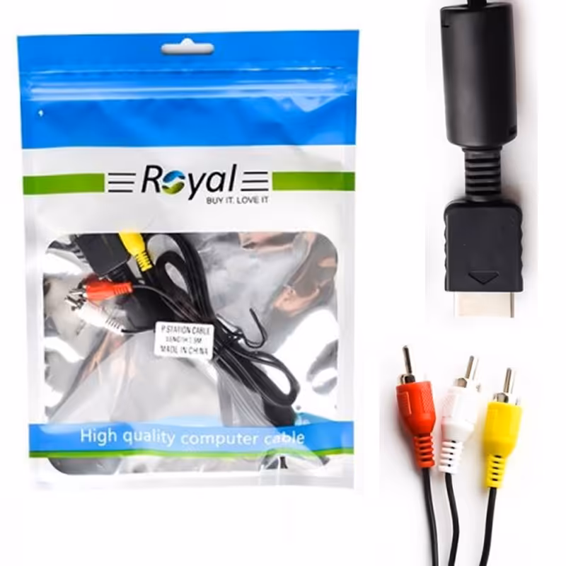 کابل تصویر پلی استیشن Royal (کامپوننت به RCA)