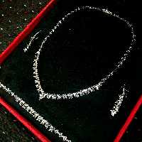 سرویس نقره تمام تراش(بدون نگین)با عیار 925 و آبکاری طلاسفید دقیقا قالب طلا