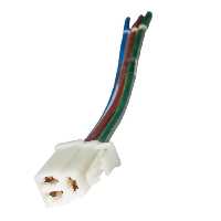 سوکت موتور فن پراید 2 دور مادگی-برند یدک لوکس(پس کرایه)