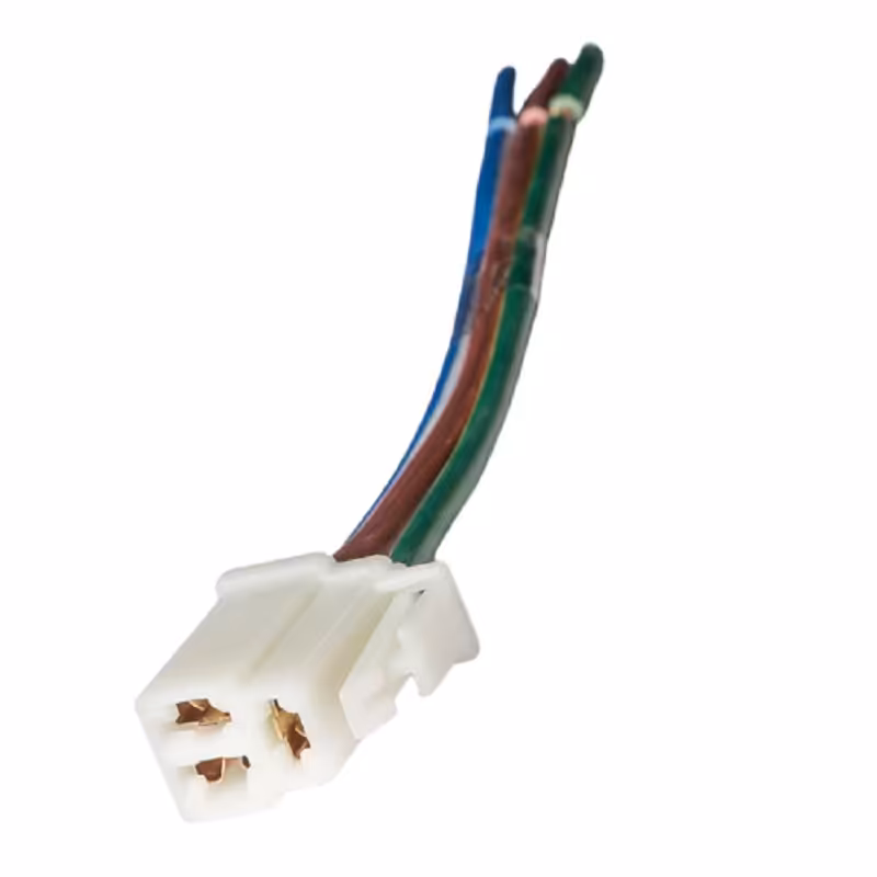 سوکت موتور فن پراید 2 دور مادگی-برند یدک لوکس(پس کرایه)