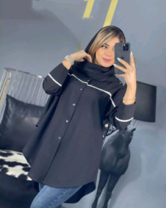 شومیز مانتویی 200254