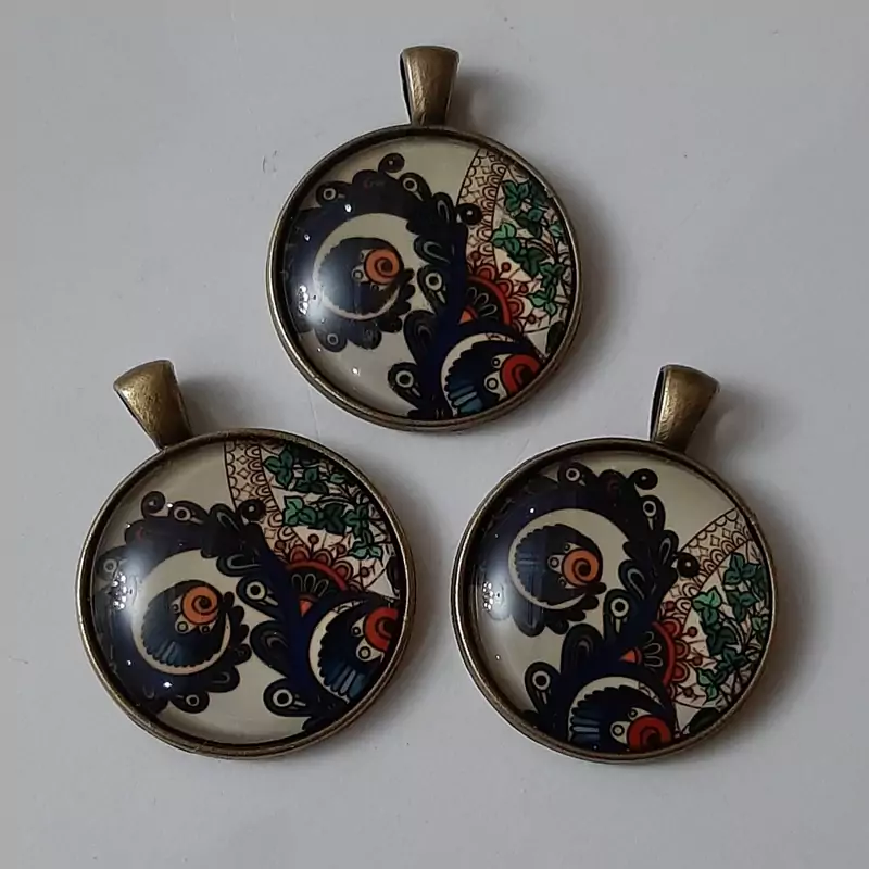 آویز مدال رزینی طرح 7