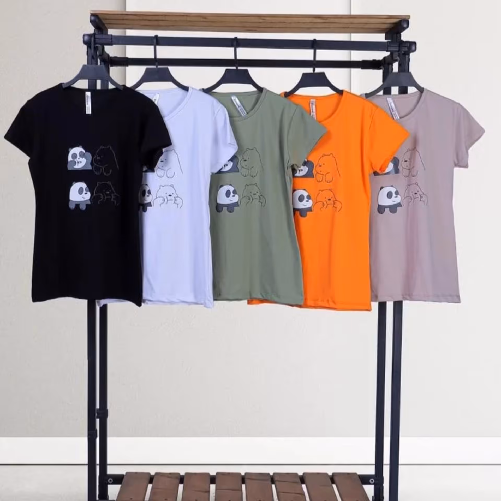 تیشرت پنبه پاندا کد07