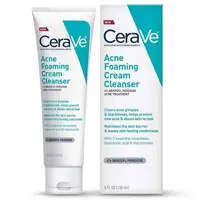 فوم شست‌ و شو ضد جوش سراوی CeraVe حجم 150 میل | کوچک کننده منافذ، حاوی بنزویل پراکسید