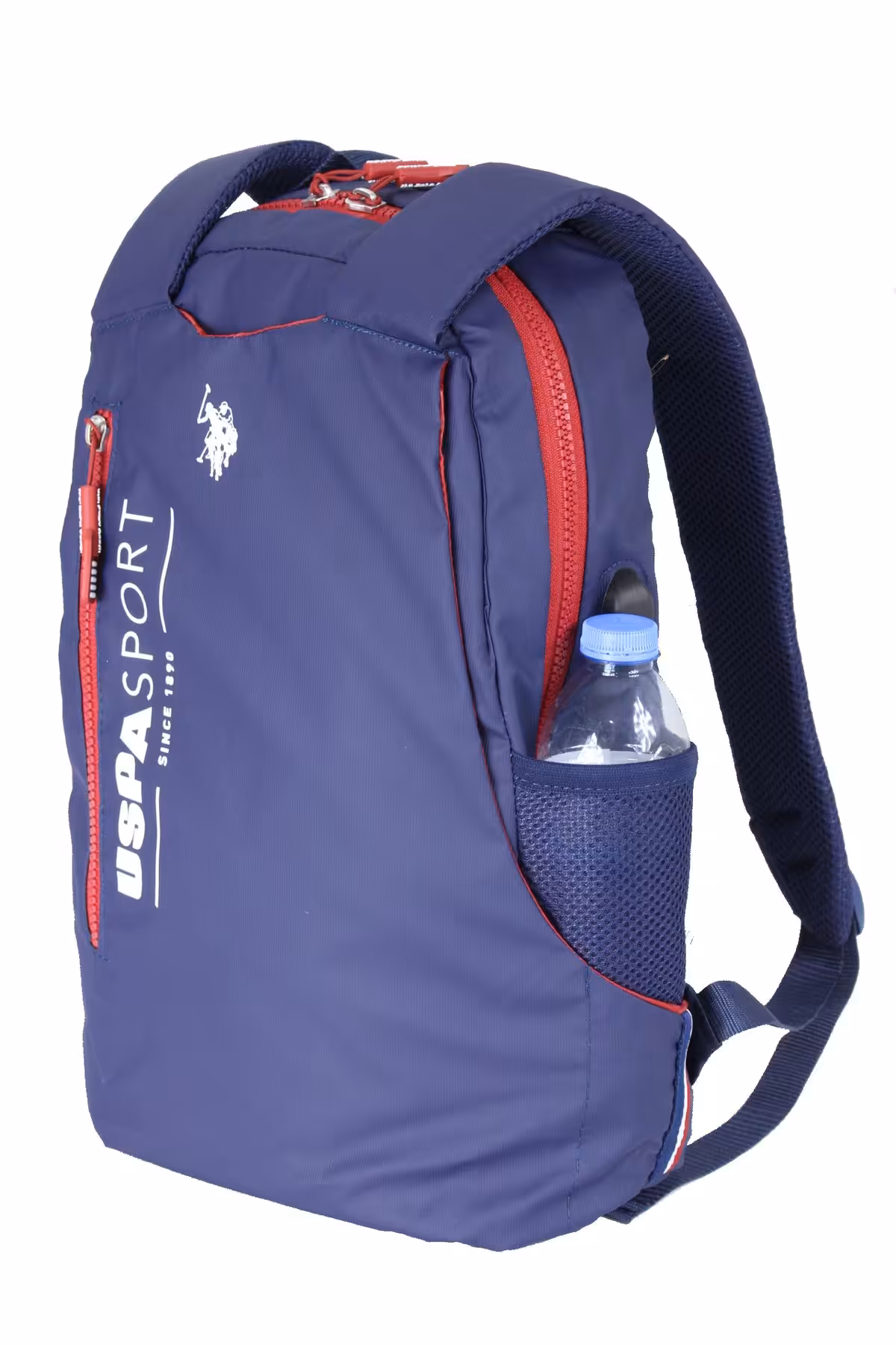 کوله پشتی آبی مردانه و زنانه مدرسه USPA PLCAN23272 متوسطه دبیرستان دانشگاه U.S. Polo Assn.