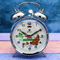 ساعت رومیزی کوکی مرغ و مزرعه DANIEH (مرغ متحرک)