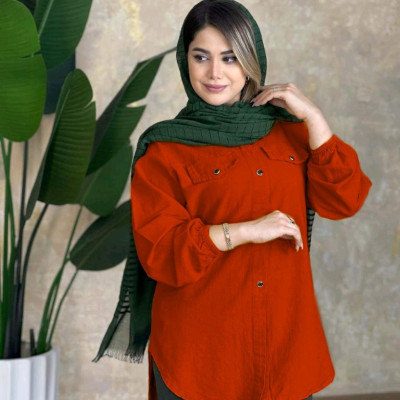 مانتو اسپرت زنانه مدل مانتو الیاف 64725