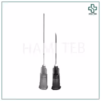 سوزن میکروکانولا طوسی گیج 27 طول 38 میل