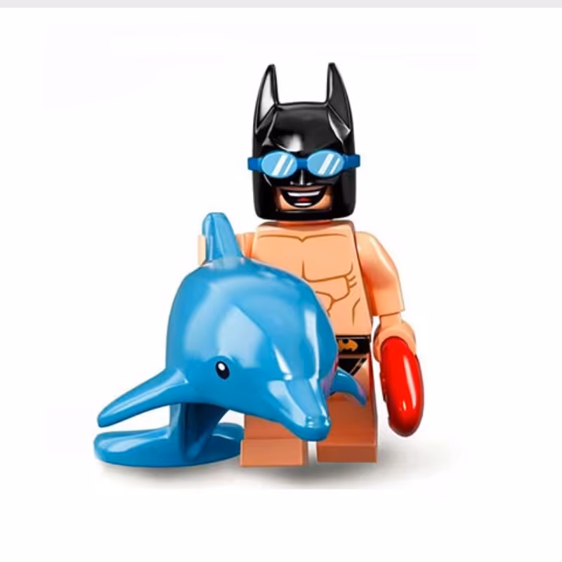 لگو مینی فیگور بتمن در ساحل