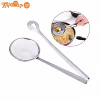 کفگیر روغن گیر استیل