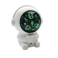 چراغ خواب رومیزی مدل فضانورد طرح رقص نور موزیکال