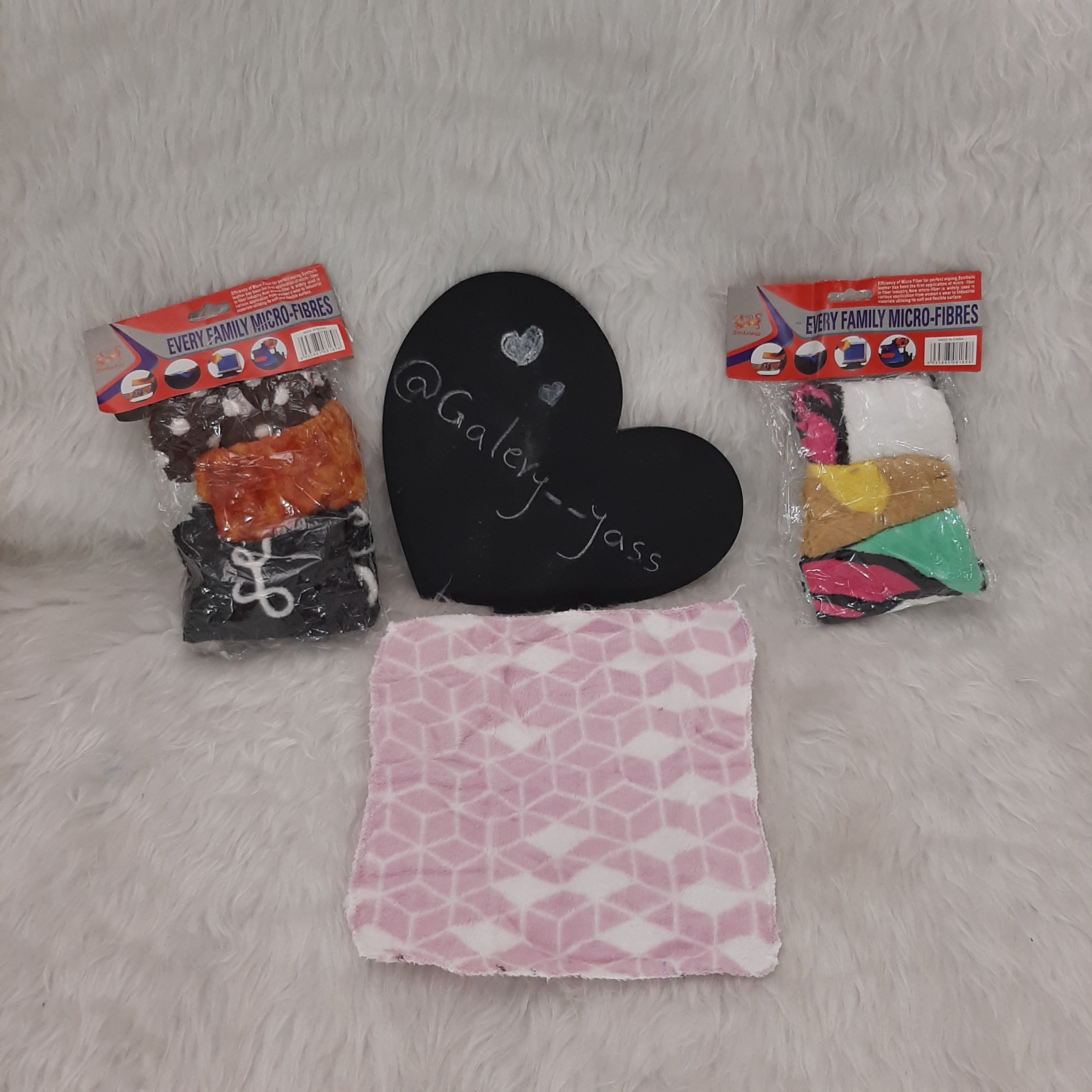 پک 3عددی دستمال پتویی و حوله ای