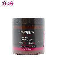 ماسک مو بدون سولفات رینبو قرمز حاوی آرگان و کراتین - RAINBOW
