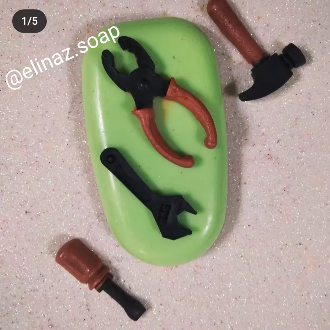 صابون بسیار زیبای جعبه ابزار حاوی روغن آرگان