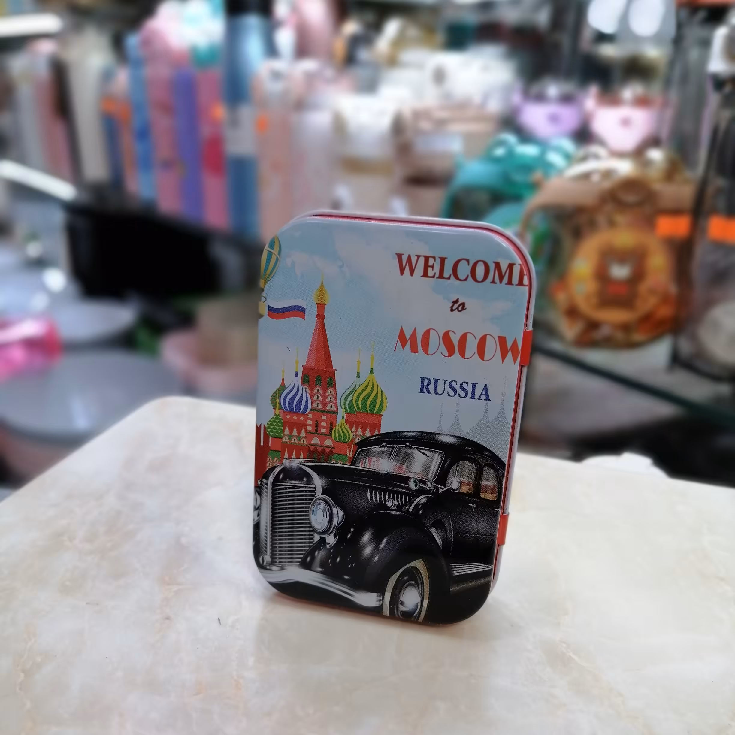 قوطی فلزی همه کاره باکس فلزی همه کاره ماشین مشکی مسکو