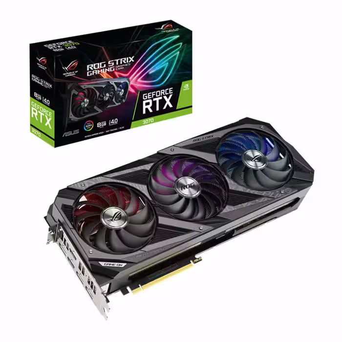 کارت گرافیک ایسوس ROG STRIX RTX3070 8G GAMING