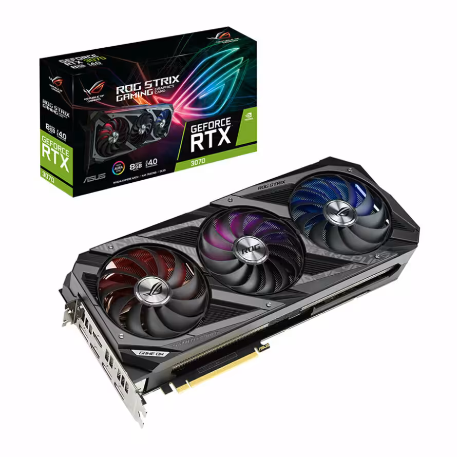 کارت گرافیک ایسوس ROG STRIX RTX3070 8G GAMING