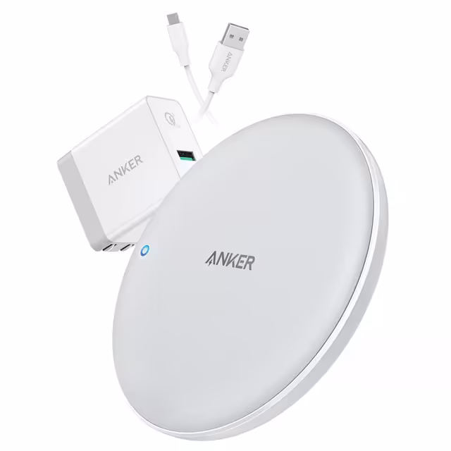 شارژر بیسیم انکر مدل B2514 PowerWave دارای فن خنک کننده داخلی