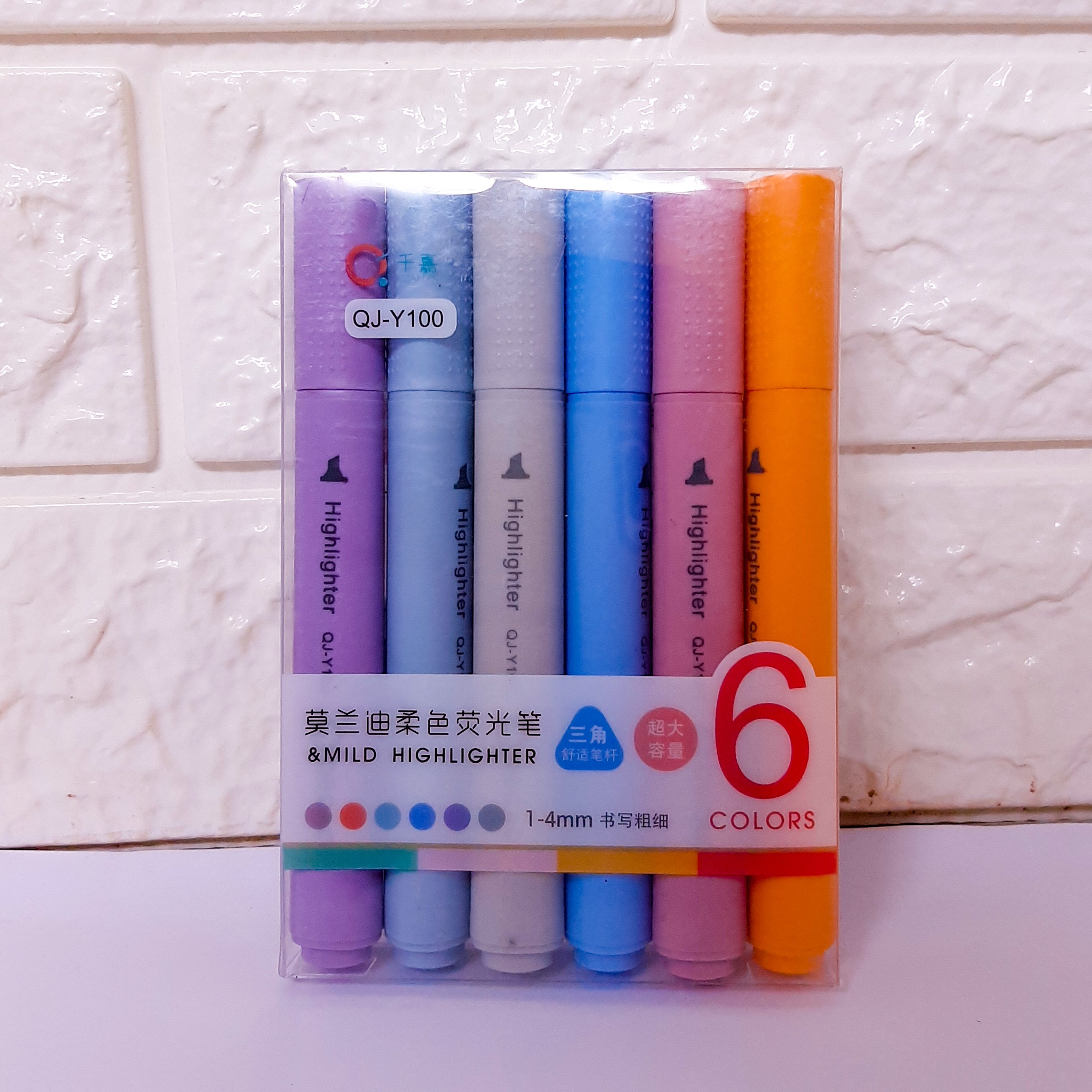 لوازم تحریر فانتزی ماژیک هایلایت پک شش عددی وارداتی و با کیفیت