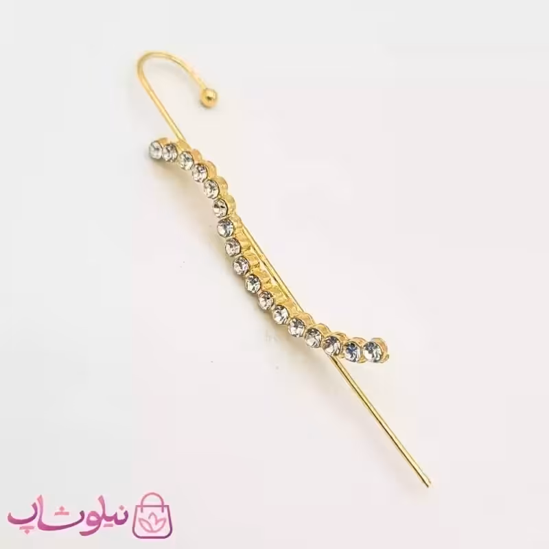 گوشواره کراس طرح مارپیچ