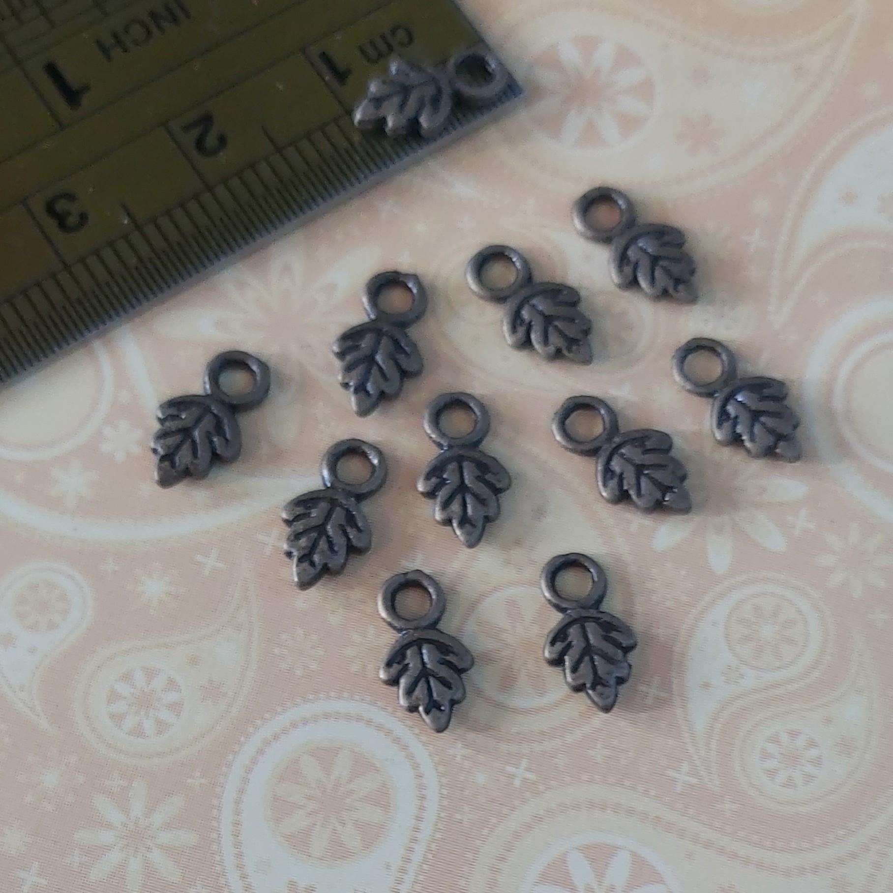 خرجکاربرگ برنزی کوچک پک ده عددی