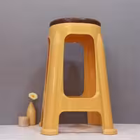 چهارپایه بلند کد 1417 دو رنگ محصول برند معتبر ناصر تهیه شده از مواد نو باکیفیت 