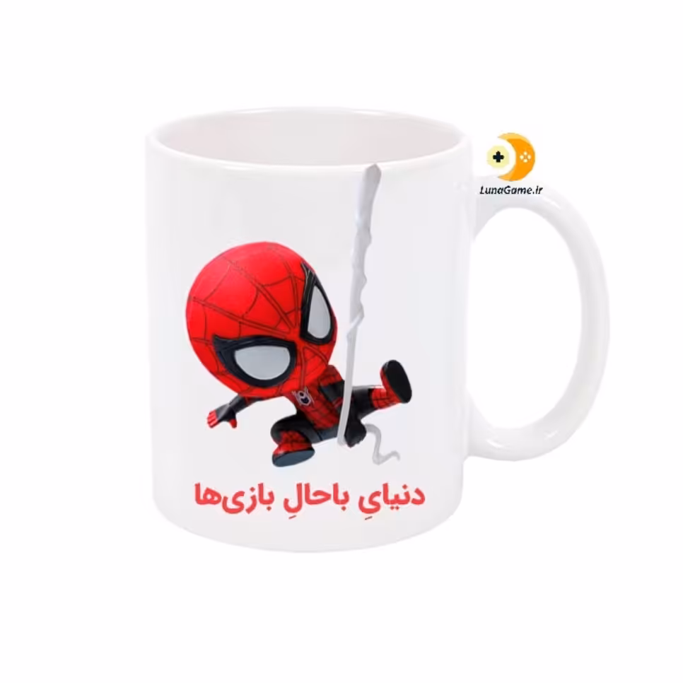 لیوان گیمینگ مدل مرد عنکبوتی