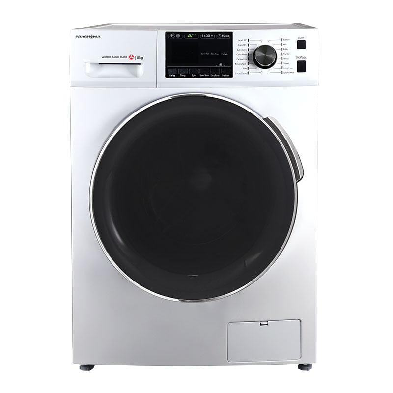 ماشین لباسشویی پاکشوما 8 کیلویی مدل BWF-40804 WT