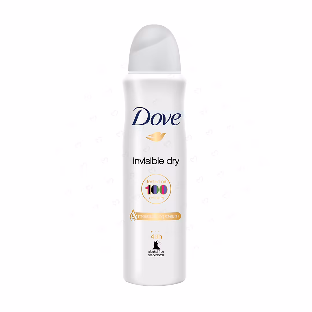 قیمت و خرید اسپری ضد تعریق زنانه داو مدل Invisible Dry حجم 150 میلی لیتر ⚡ اصل
