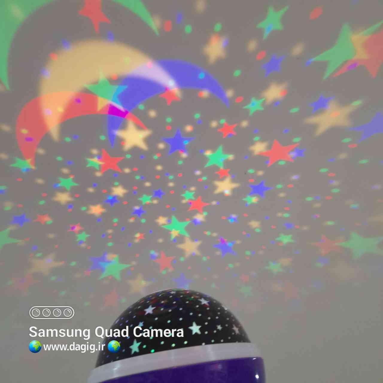 خرید کادو دخترانه - چراغ خواب آسمانی ماه و ستاره